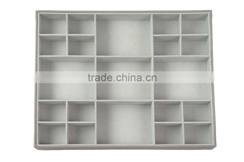 The Newest 21 Compartment Faux Leather Large Jewelry And Accessories Organizer