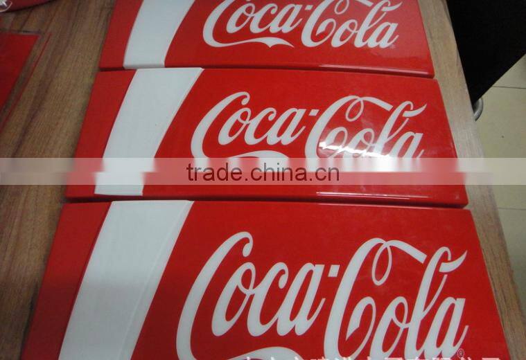 plastic molding custom thermoforming PS/ABS outdoor advertising board