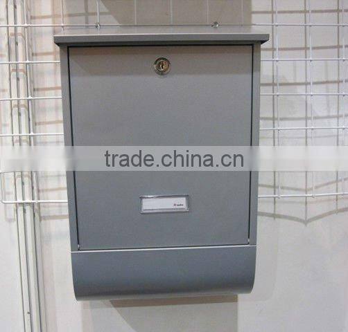 FQ-108A Wall mounted cast iron mailbox, metal mailbox, steel mailbox