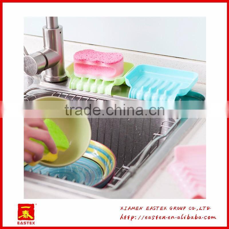 High quality Sucker Kitchen Bathroom Draining Soap Box