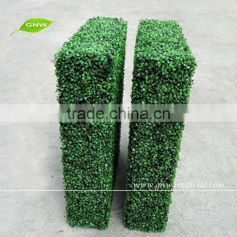 GNW BOX018 GuangZhou Manufactory Green Family Plant Preserve Boxwood Decorative Walls