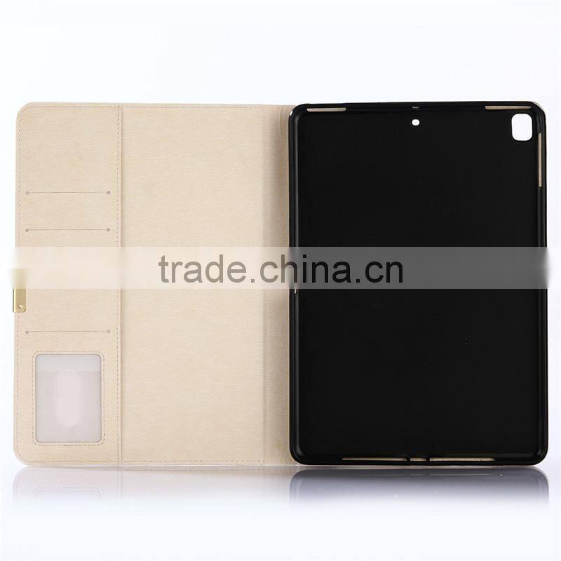 Noble design high quality marble PU card bumper/pocket cell phone case for Ipad 5,6,7,8