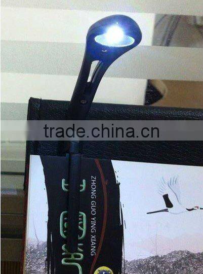 Portable cute mini clip led book light