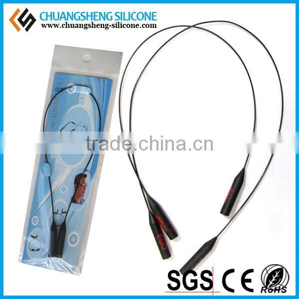 Very hot selling popular silicone ajustable length glasses retainer