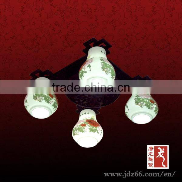 Jingdezhen porcelain lamp design for home decor