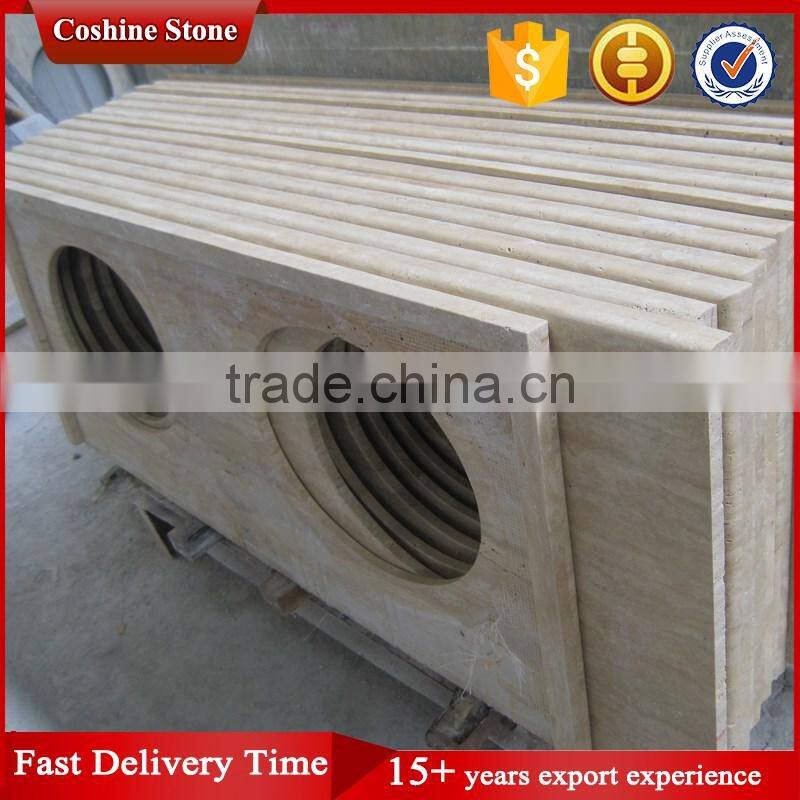 Various color cheap and commericial marble vanity top for bathroom