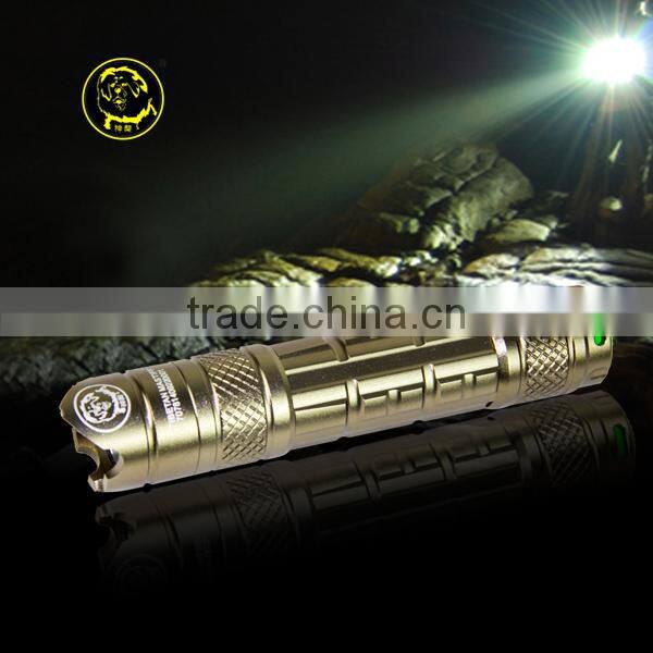 Powerful Outdoor Camping LED Flashlight Rechargeable Aerospace Alluminium Alloy Flashlight Warning Light Working Light