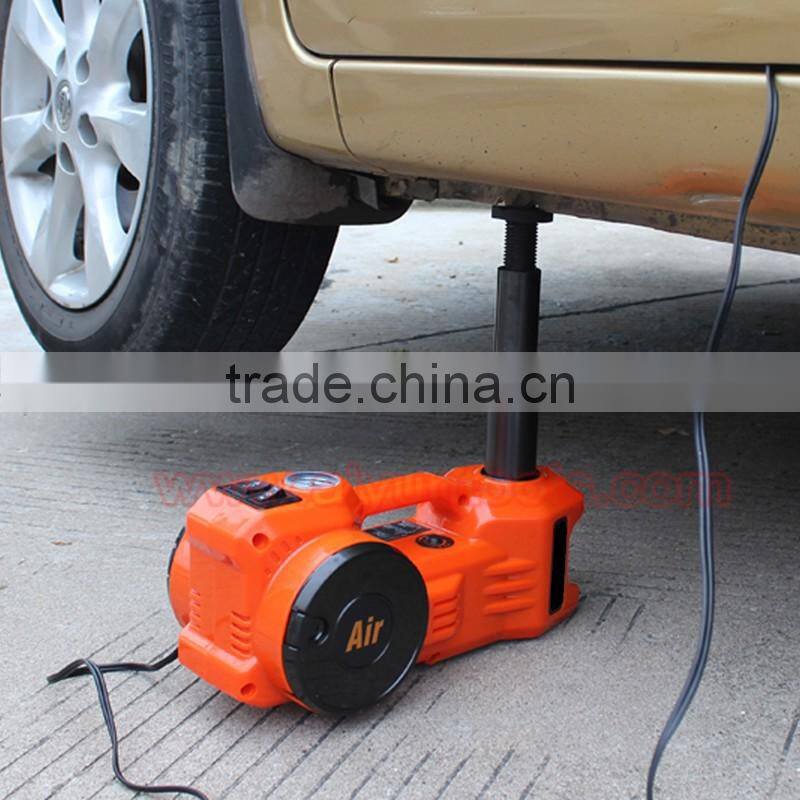 3 in 1 whole set impact wrench and Electric Hydraulic Car Jack electric jack 12V