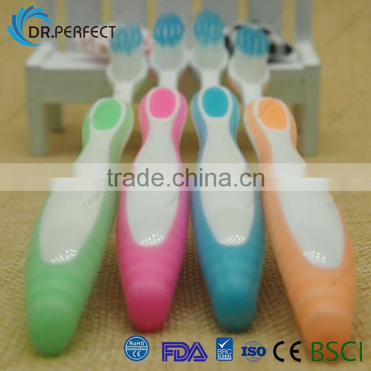 Super Soft Bristle Toothbrush For Adult Rubber Handle Easy Grip