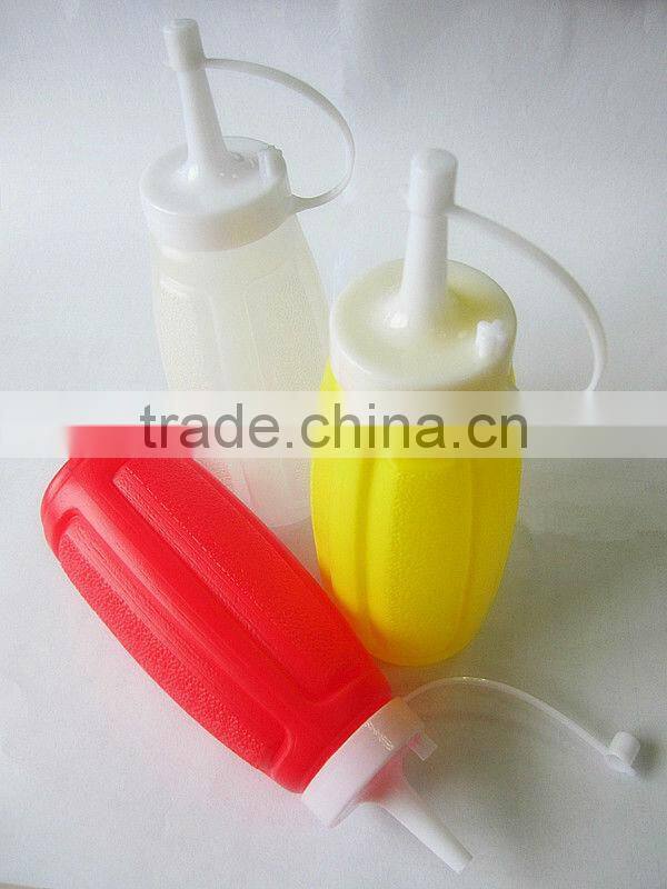 kitchen plastic sauce bottle