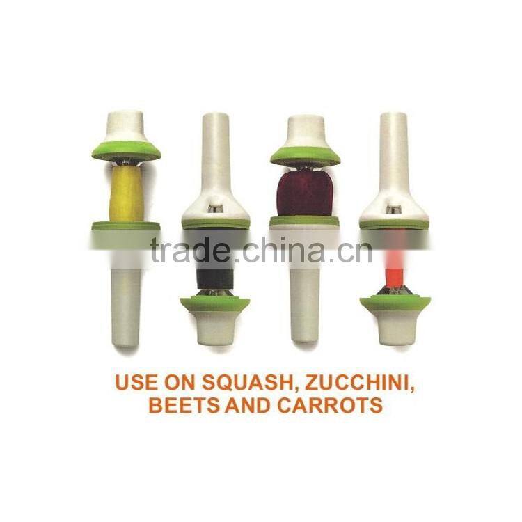 2016 hot sale Plastic Spiral Vegetable Slicer as seen on tv