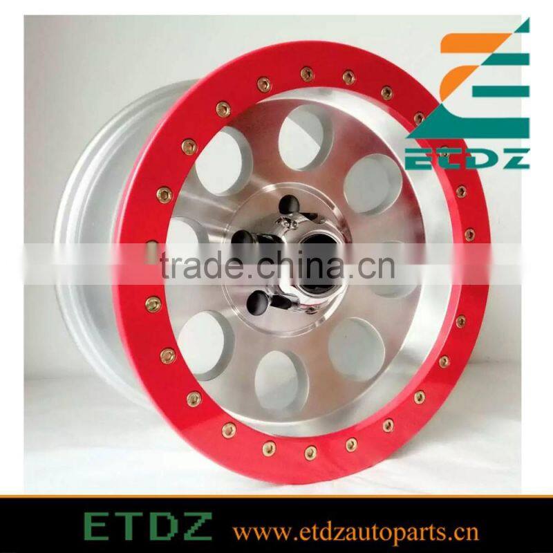16X10 6-139.7 4x4 offroad Toyota real beadlock alloy wheel