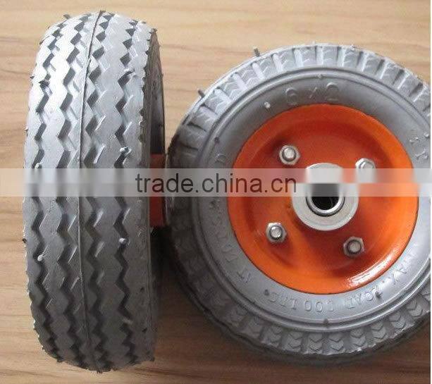 6inch Grey rubber wheel 6x2