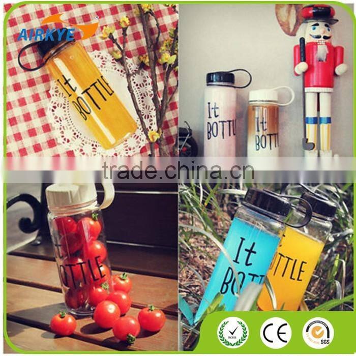 500ML capacity Sports Health Fruit Infusing Infuser Water Case Lemon Juice Make My Bottle