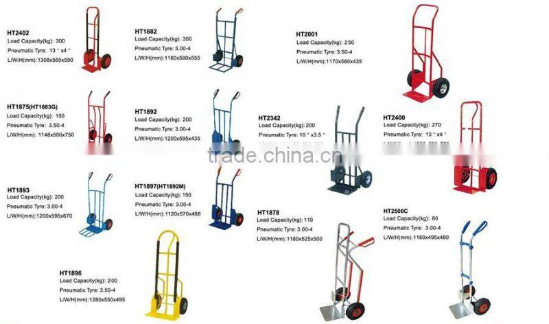 steel handle hand pallet hand truck HT1836