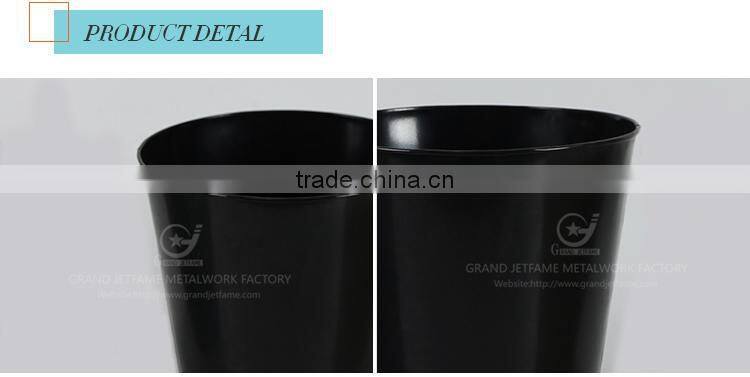 Galvanized and iron powder coating outdoor planters with plants decorative outdoor pretty plant pots