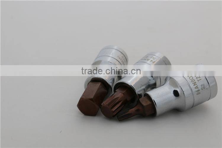 Pattern screwdriver sleeve, Flower Screwdriver Socket,12.5MM Screwdriver Socket