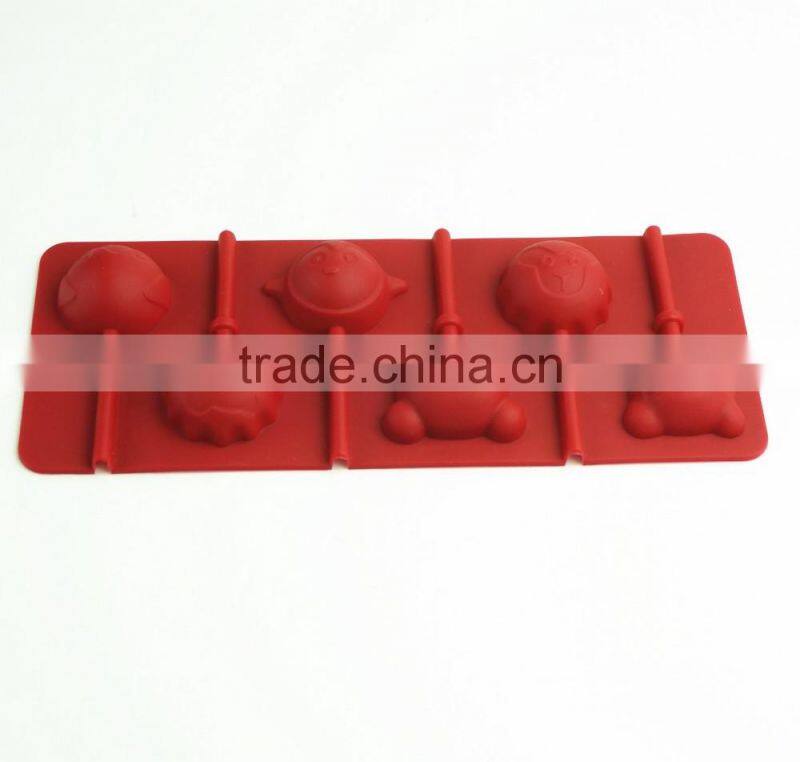 16177 Silicone Candy Lollipop Molds with Sticks