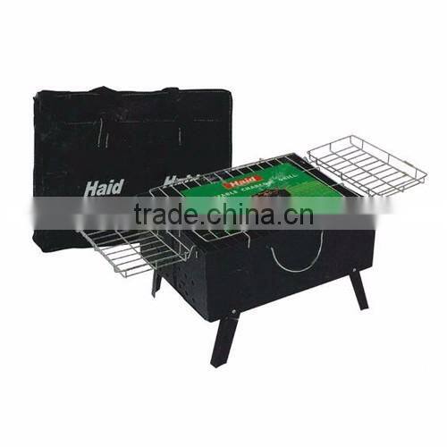 Portable fancy BBQ grill fire pit for camping