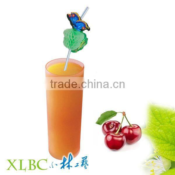 100pcs per box Butterfly ass Flex straw