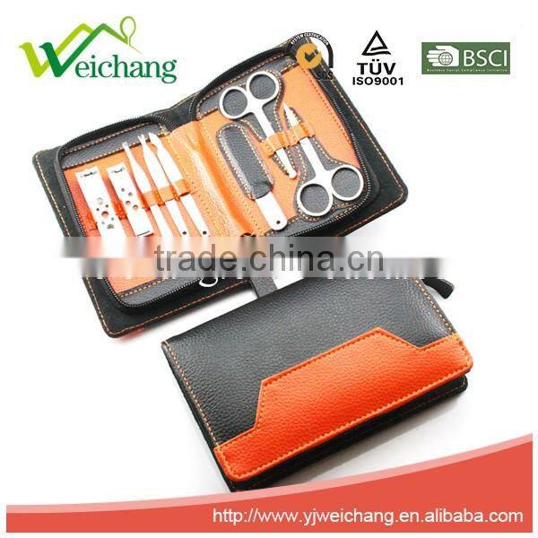 WCJ975 Stainless Steel Grooming Kit Multiple Nail Nursing Tools Girl Manicure Pedicure Set