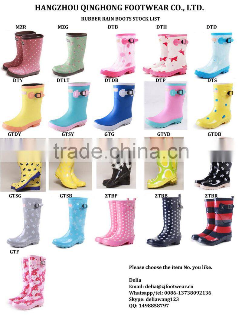 cheap women rubber rain boots sexy latex rubber boots