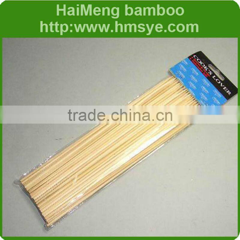 Compare Cheap High Quality Round Square Bamboo Skewers For BBQ