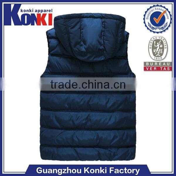 customized size clothing quilted mens vest
