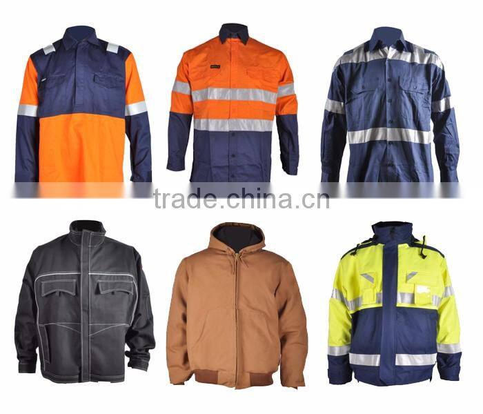 Shinco Protective high quality cotton fireproof safety shirt for industry worker