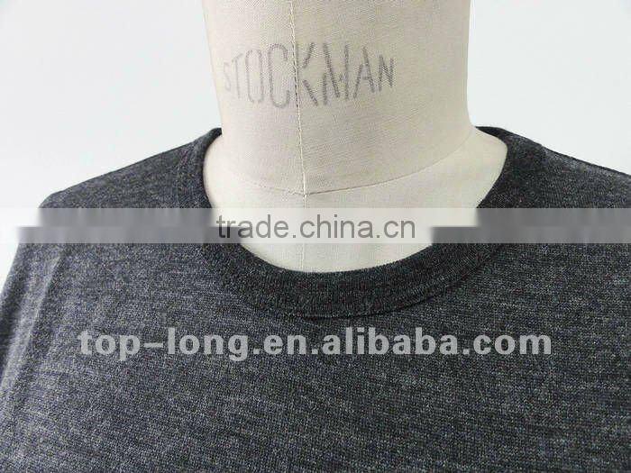 100% merino charcoal base layer women thermal suit of Ladies crew