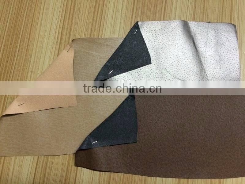 OFF GRADE PU Artificial Leather For Shoes Lining