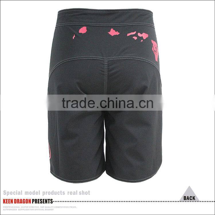 Plain black 2014 crossfit china wholesale mma shorts