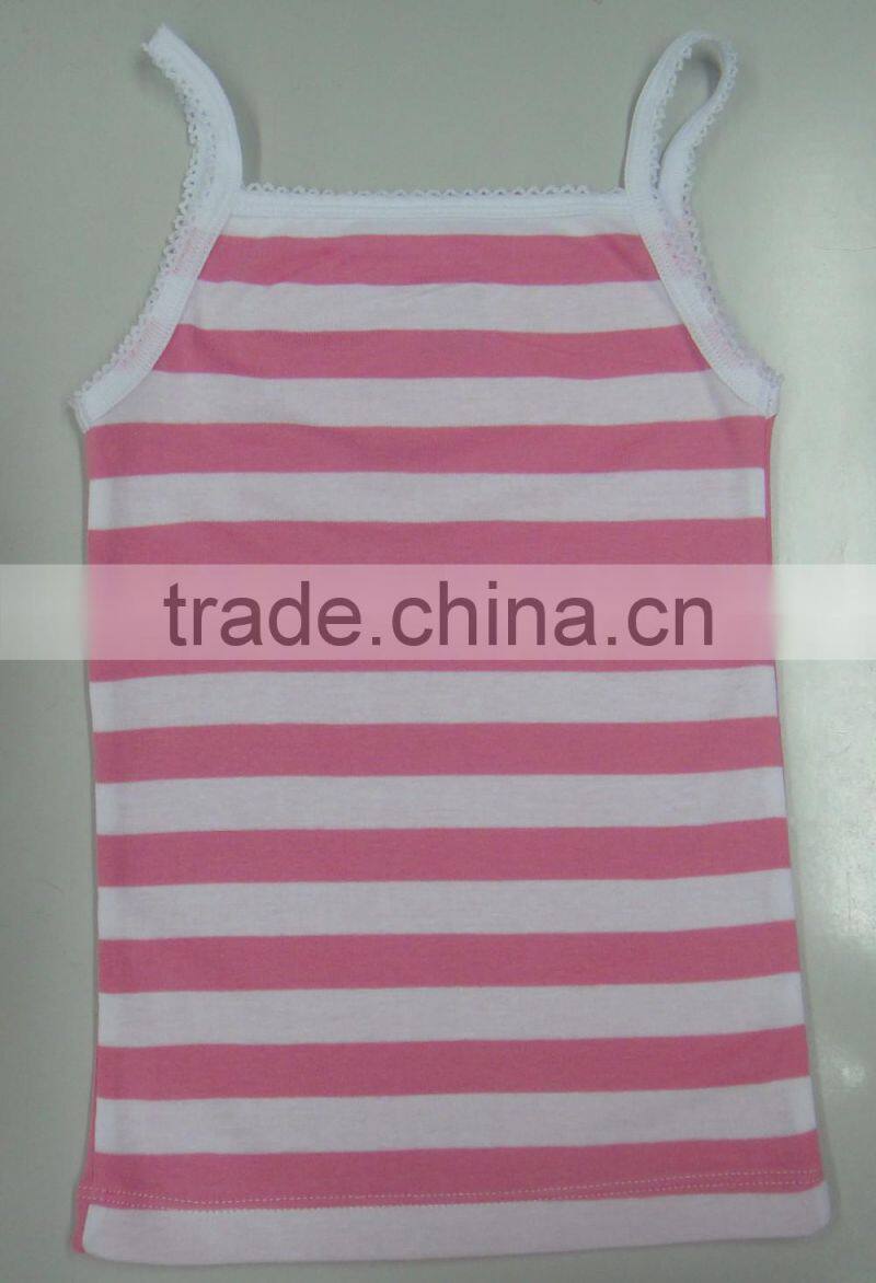 2 years to 14 years Premium Soft Cottons Girls Vests