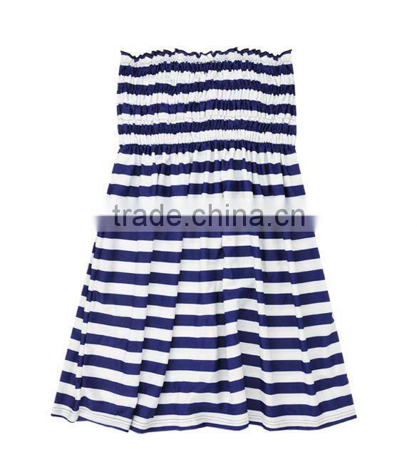 Fashion Cross Stripe Bikini Padded Beach Push Up 3-piece Swimsuit Women SV000503