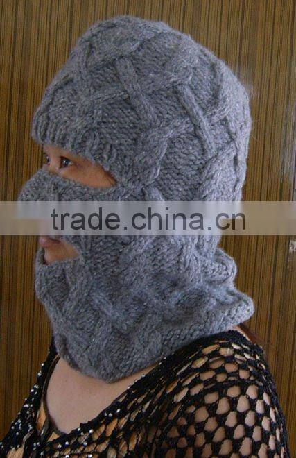 hot sale acylic knitted winter hat