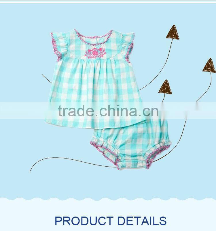 High quality newborn baby clothes wholesale cute printed cotton baby clothes gift set