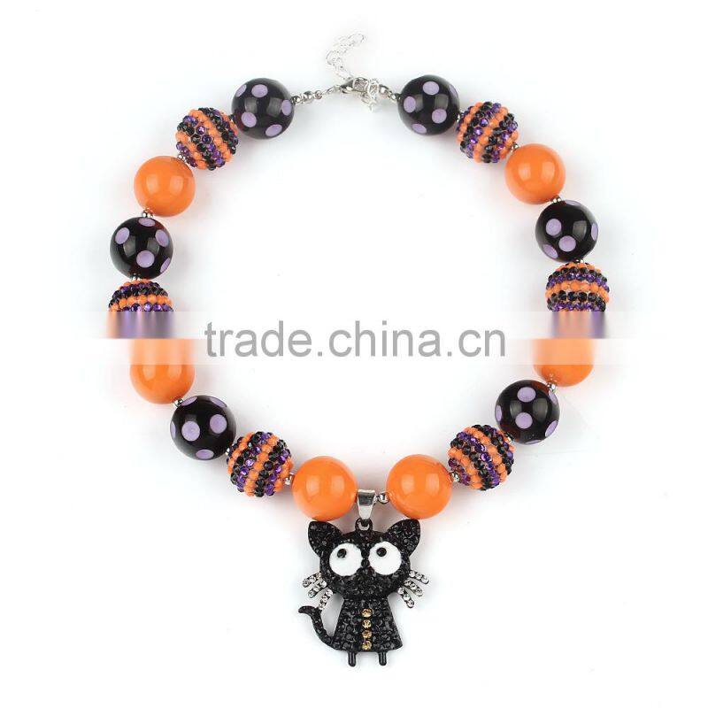 Wholesale Kids Cinderella High-heeled Shoes Crystal Pendant Chunky Necklace Jewelry Set