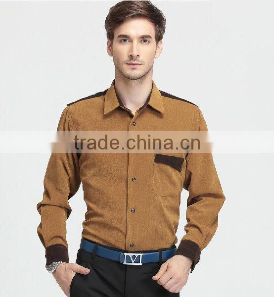 2014 New Shirt For Men corduroy shirt