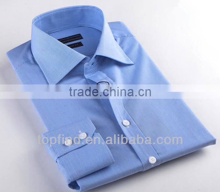 Small check style long sleeve Men shirts