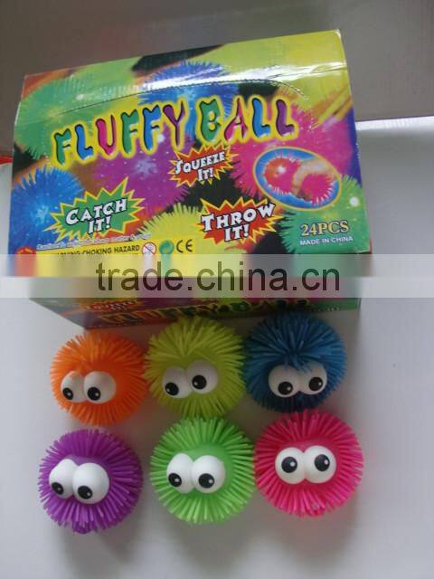 animal Cheap Monster Flashing Puffer Ball For Kids