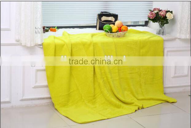 Dobby plaid blanket ,passed OEKO ,100% polyester knit fabric