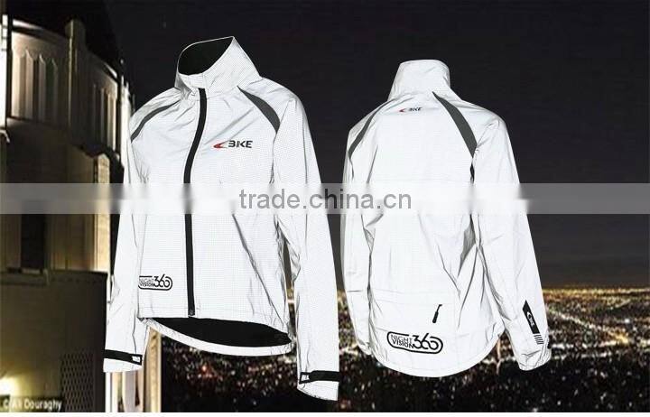 Women's Reflective waterproof NIGHT VISION 360 Cycling Jacket