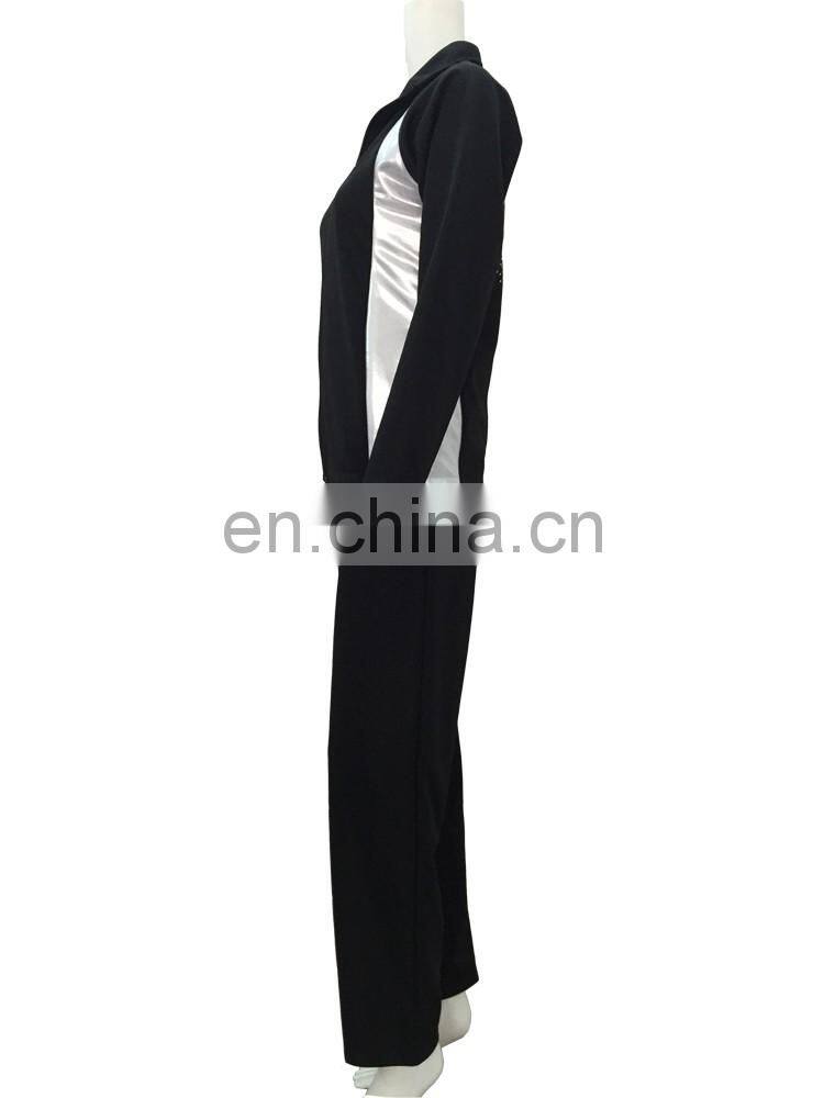 Design for you free sublimated warm up set cheerleading uniforms