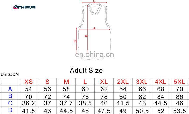 basketball tops/shirts with 100%polyester fabric