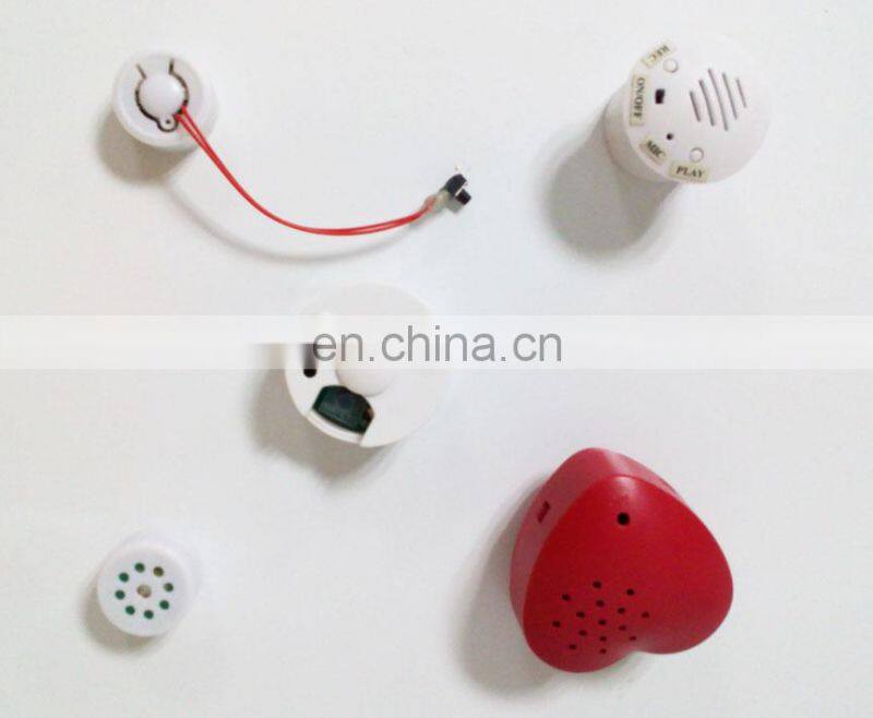 55mm Heartbeat Recording Device For Talking Toy Repeat Stuffed Toy