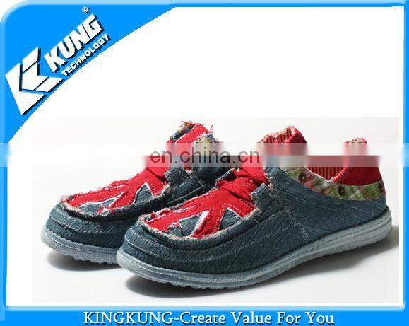 New design mens canvas casual shoes