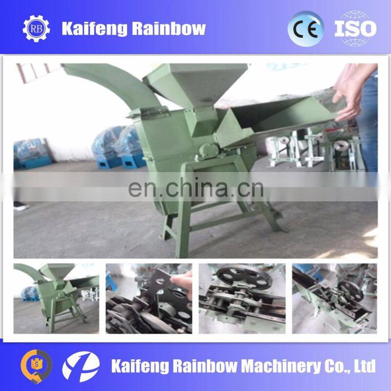 Mushroom Growing Machine Straw Grass chaff cutter and grinder machine grass cutting