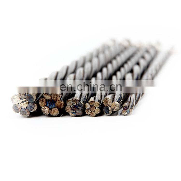 standard BS5896 ASTM A416 12.7mm 1860MPa 7 Wire PC Strand for Prestressed Concrete