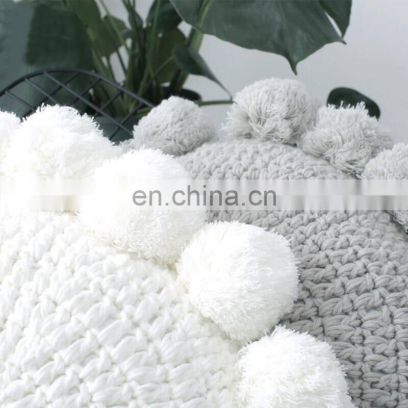 i@home Nordic style chair seat sun flower shaped throw sofa cushion pillow