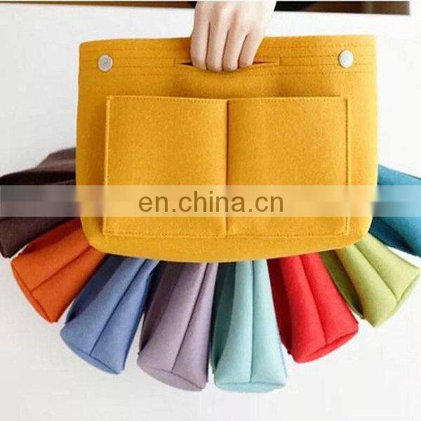 Small Szie Felt Insert Purse Organizer Handbag in Large Bags